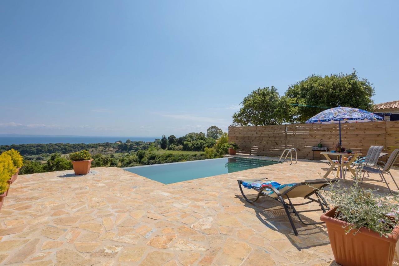 David'S Villas - Private Pool & Scenic Surroundings Vasilikí Extérieur photo